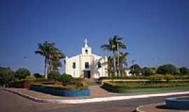 Campo Azul - Praa e Igreja-Foto:zaknobre 