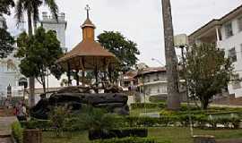 Carmo de Minas - Carmo de Minas-MG-Coreto na Praa da Matriz-Foto:Elpdio Justino de Andrade