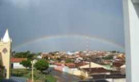 Carmo do Rio Claro - arco-ris em dez/09, Por Claudio R. Miguel
