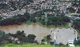 Caxambu - Vista do Lago e Telefrico-Foto:aroldinho dos reis