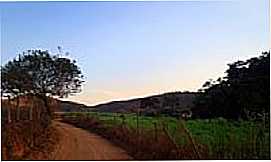 Coimbra - Estrada na rea rural de Coimbra-MG-Foto:Almerindo Lana