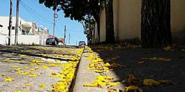 Congonhal-MG-E.E.Mendes de Oliveira na Rua Prudente de Morais-Foto:Facebook