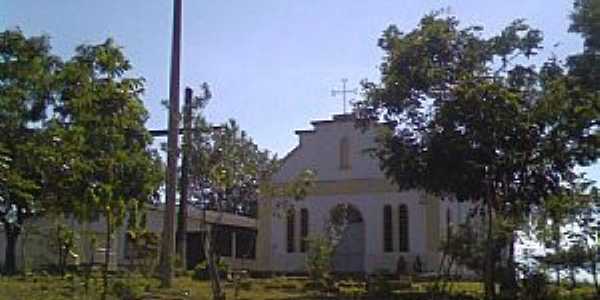 Cruzeiro dos Peixotos-MG-Praa e Igreja de Santo Annio e So Sebastio-Foto:Marcos Santana