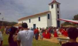 Curimata - Igreja, Praa da Matriz, dia de festa, Por Andre Moura