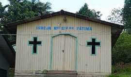 Laranjal do Jari - Laranjal do Jar-AP-Igreja em gua Branca do Cajari,distrito de Laranjal-Foto:Heraldo Amoras