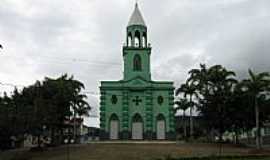 Engenheiro Caldas - Engenheiro Caldas-MG-Praa e Igreja de Santa Brbara-Foto:Altemiro Olinto Cristo