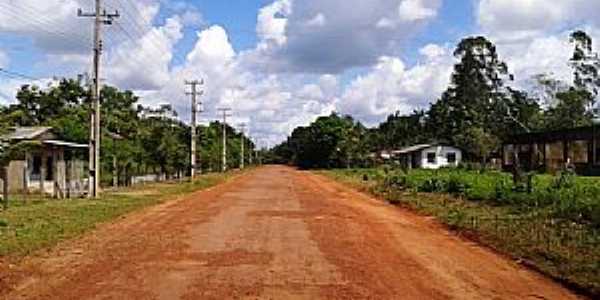 Santa Luzia do Pacu-AP-Entrada da Comunidade-Foto:Alan Kardec 