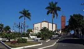 Goian - Praa e Igreja-Foto:Jorge A. Ferreira Jr [Panoramio]