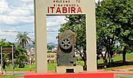 Itabira - Entrada da cidade de Itabira-MG-Foto:Roberta Soriano