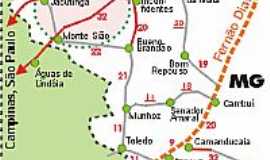 Jacutinga - Mapa de Localizao 