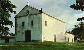 Abrantes - Abrantes-BA-Igreja do Divino Esprito Santo,antes da reforma-Foto:Paulo Pedro P. R.Costa