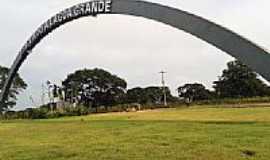 Lagoa Grande - Prtico de entrada de Lagoa Grande-Foto:Carlos Eugenio Ribei