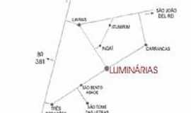 Luminrias - Mapa