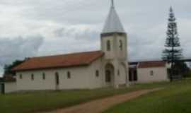 Monte Santo de Minas - igreja,lagoa, Por gisele menegasse ,campinas