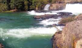 Nova Ponte - Cachoeira da Fumaa, Por Dieny Santos