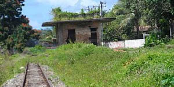 Amado Bahia-BA-Runas da antiga Estao Ferroviria-Foto:Blog do Chiquitinha Maravilha