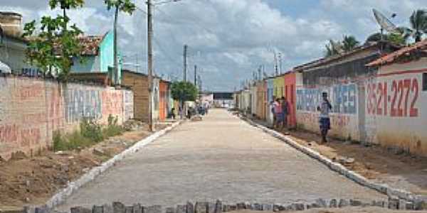 Bananeiras-AL-Rua da cidade-Foto:www.arapiraca.al.gov.br