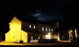 Ona de Pitangui - Igreja Matriz vista noturna-Foto:Andr Moises