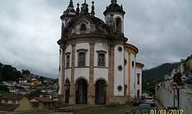 Ouro Preto - Ouro Preto-MG-Igreja de N.Sra.do Rosrio-Foto:Josue Marinho