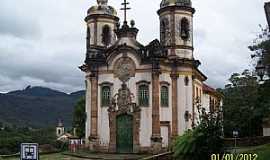 Ouro Preto - Ouro Preto-MG-Igreja de So Francisco de Assis-Foto:Josue Marinho