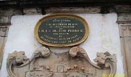 Ouro Preto - Ouro Preto-MG-Placa do Monumento  Tiradentes na Praa dos Inconfidentes-Foto:Josue Marinho