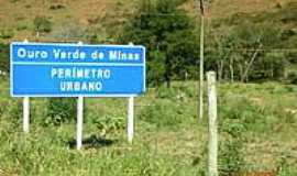 Ouro Verde de Minas - Divisa de Municpio-Foto:Reginaldo Cibrao 