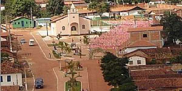 Padre Carvalho-MG-Vista do centro da cidade-Foto:padrecarvalhomg.webnode.com.br