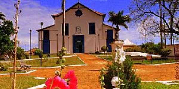 Paracatu-MG-Praa e Matriz de Santo Antnio-Foto:Carlos Alberto Alves