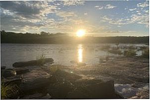 Por do Sol Rio do sono., Por Valdelice Marinho.
