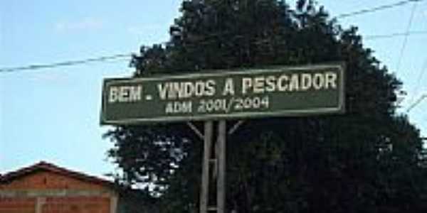 Entrada da cidade de Pescador-Foto:montanha