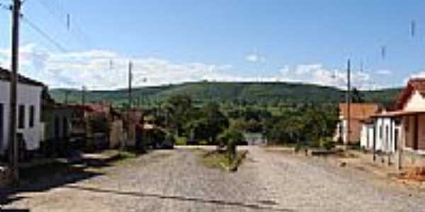 Rua com a Serra ao fundo-Foto:Herson cesar 