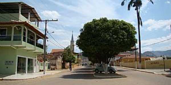 Pocrane-MG-Centro da cidade-Foto:jaironunes