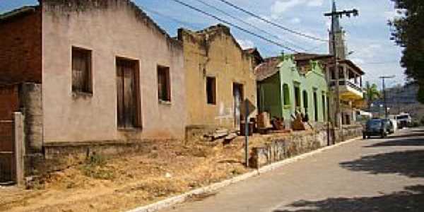 Pocrane-MG-Rua da cidade-Foto:jaironunes 