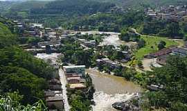 Ponte Nova - Ponte Nova-MG-Vista da cidade e o rio-Foto:Urias E. Takatohi