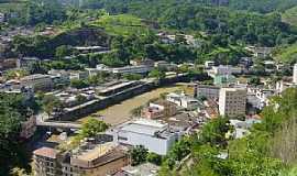 Ponte Nova - Ponte Nova-MG-Vista parcial da cidade-Foto:Urias E. Takatohi 