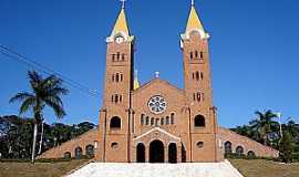 Romaria - Romaria-MG-Imagem frontal do Santurio de N.Sra.da Abadia no Distrito da gua Suja-Foto:jfrezende