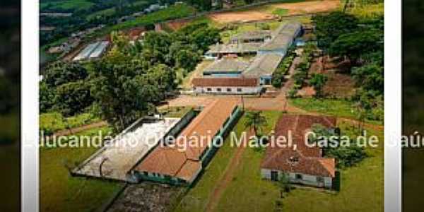 Sanatrio Santa F-MG-Educandrio Olegrio Maciel e Casa de Sade-Foto:IVAIR PEREIRA FRANCO