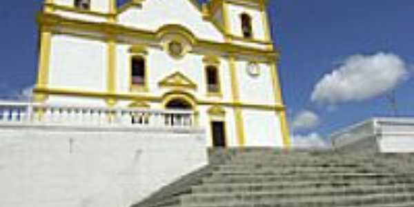 Escadaria da Igreja Matriz em Santa Luzia-Foto:renato weil 