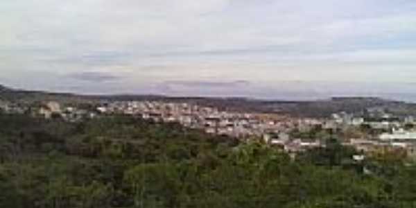 Vista parcial do centro e Bairro N.Sra.de Ftima em Santo Antnio do Monte-MG-Foto:Nilson Antnio da Silva