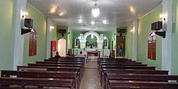 Santo Antnio do Mucuri-MG-Interior da Igreja de Santo Antnio-Foto:Jnior Gonalves