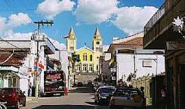 So Gonalo do Sapuca - So Gonalo do Sapuca-MG-Centro da cidade com Matriz ao fundo-Foto:Max Hendel