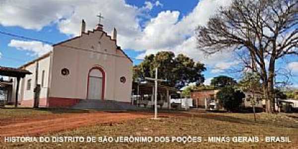 Imagem da localidade de So Jernimo dos Poes - MG