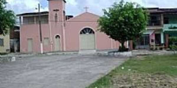 Igreja Catlica em Banco da Vitria-BA-Foto:Guabiru