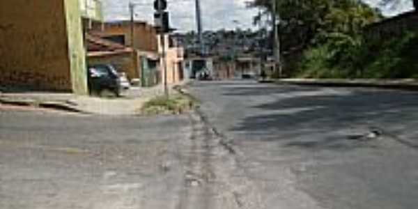 Saudade-MG-Rua Taquaril esquina com Rua Corao de Jesus-Foto:brenofabio