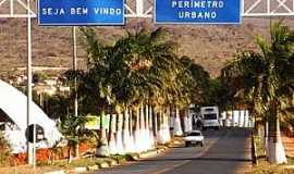 Barra do Mendes - Barra do Mendes-BA-Entrada da cidade-Foto:Lder Notcias