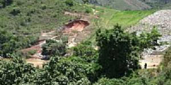 Encosta da Barragem de Tabajara-MG-Foto:Gustavo Sturzenecker