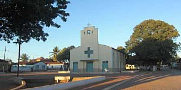 Tejuco-MG-Praa e Igreja de Santa Luzia-Foto:Rmulo Henok