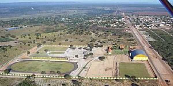 Vista da cidade de Urucuia Por Alberto Cavalcanti 