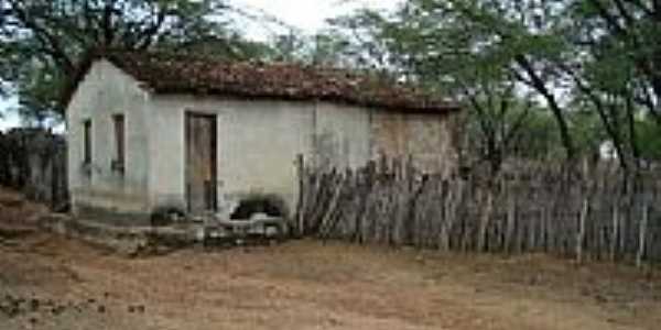 Casa em rea rural de Barro Vermelho-BA-Foto:Ewerton Matos