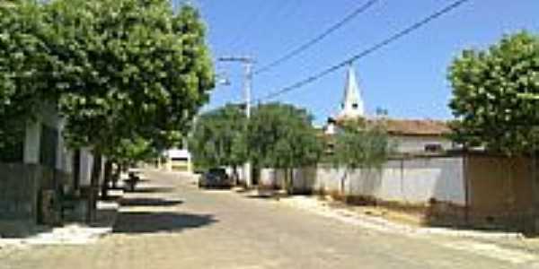 Rua Joaquim de Assis em Vargem Grande do Rio Pardo-Foto:jonas oliveira